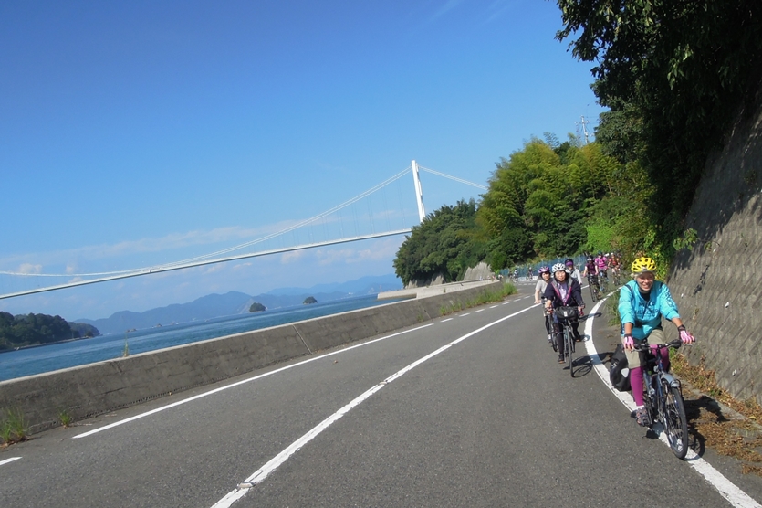 ［写真］しまなみ海道 自転車・原付バイクの旅：しまなみ海道をツーリング